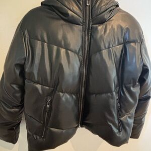 Love Token Black Puffer Jacket